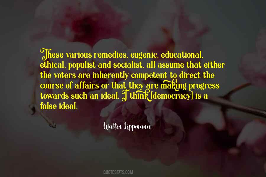 Quotes About Educational Progress #1877186