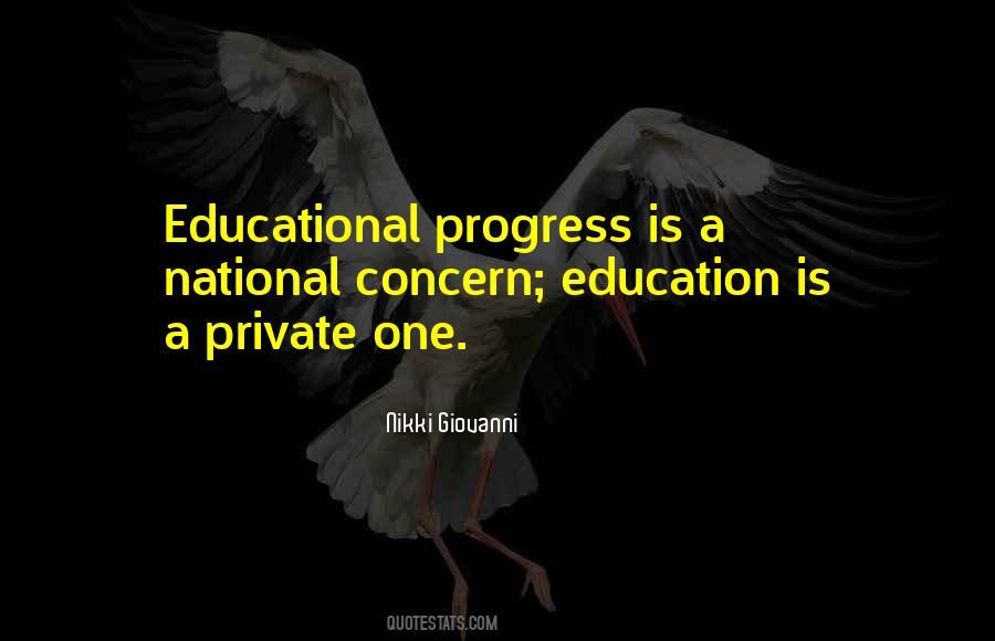 Quotes About Educational Progress #940350