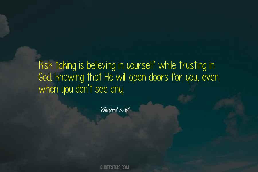 Knowing Vs Believing Quotes #943717