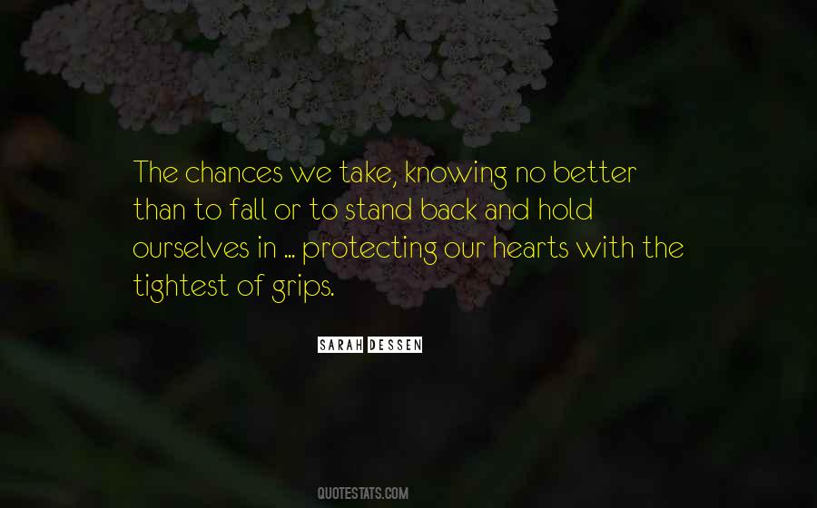 Knowing Where We Stand Quotes #310762