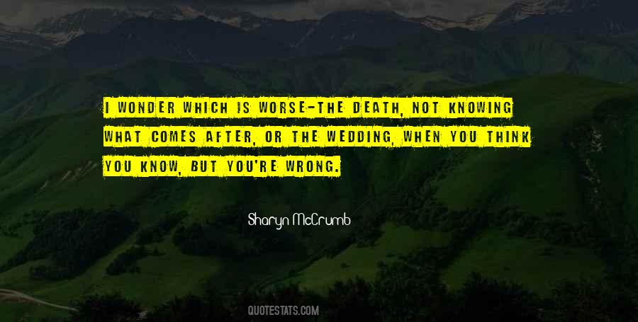 Knowing You Did Nothing Wrong Quotes #918179