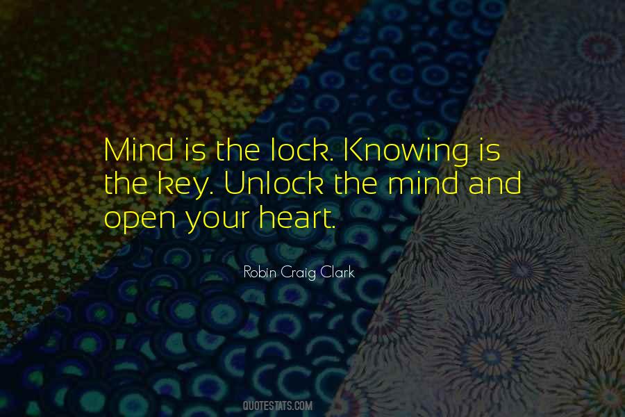 Knowing Your Heart Quotes #954091