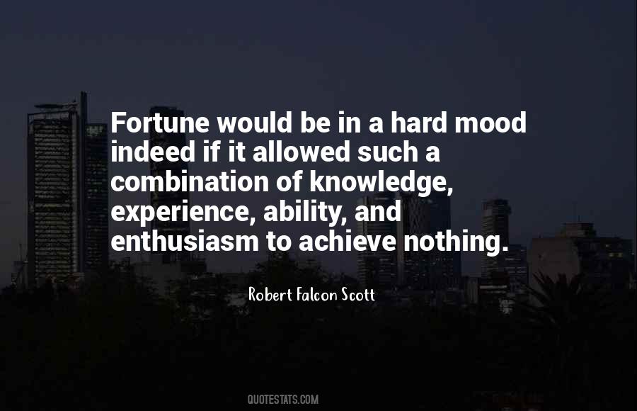 Knowledge And Attitude Quotes #1147999