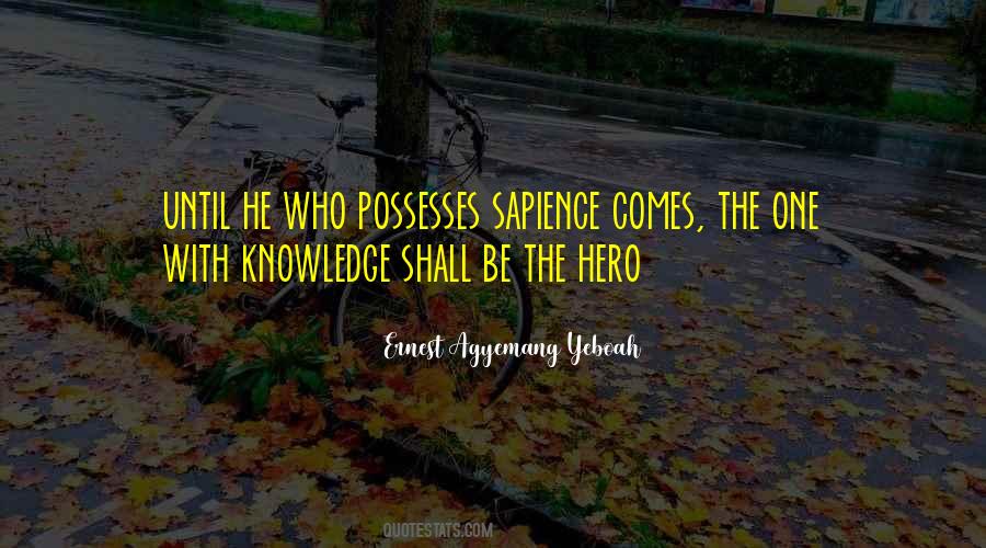 Knowledge And Attitude Quotes #1546790