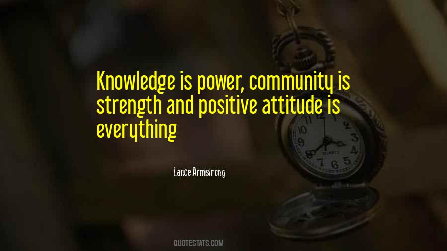 Knowledge And Attitude Quotes #501152