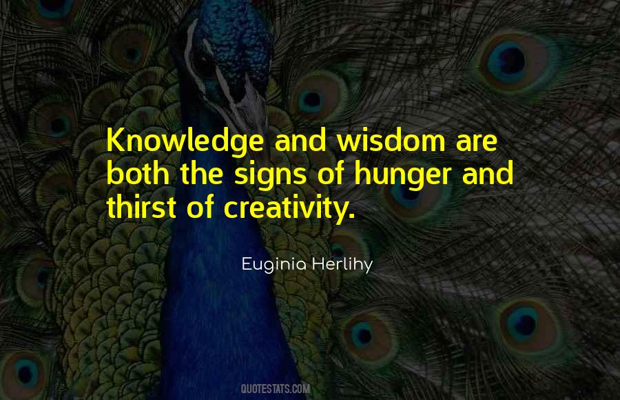 Knowledge And Creativity Quotes #717872