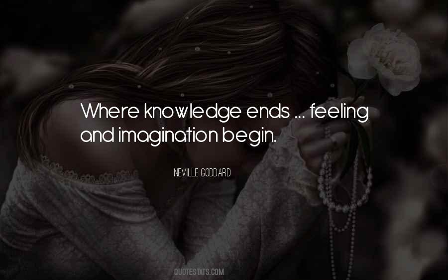 Knowledge And Imagination Quotes #1560365