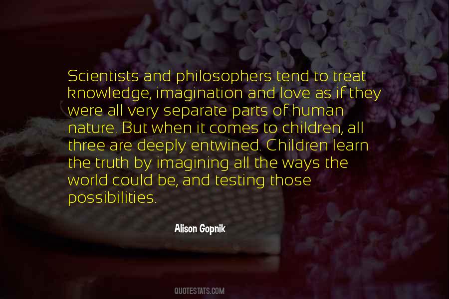 Knowledge And Imagination Quotes #421918