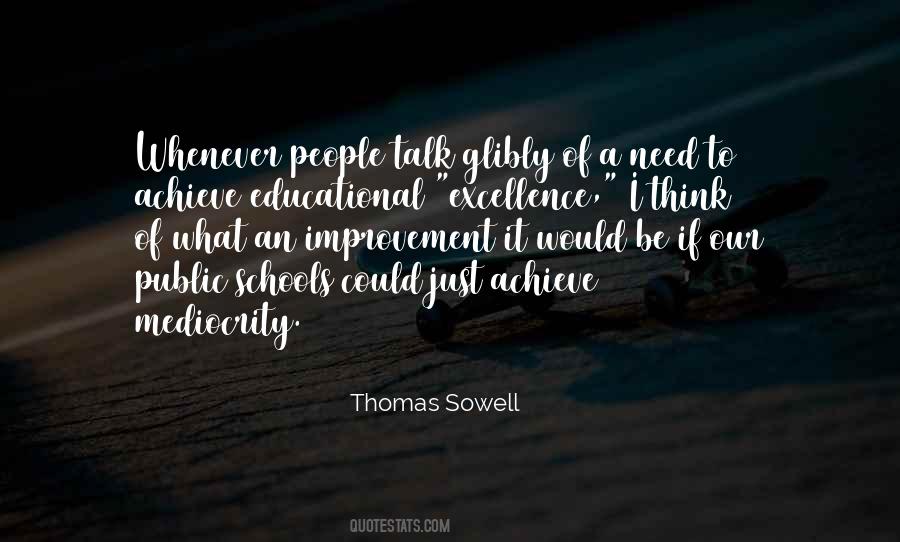 Quotes About Educational Excellence #1795381