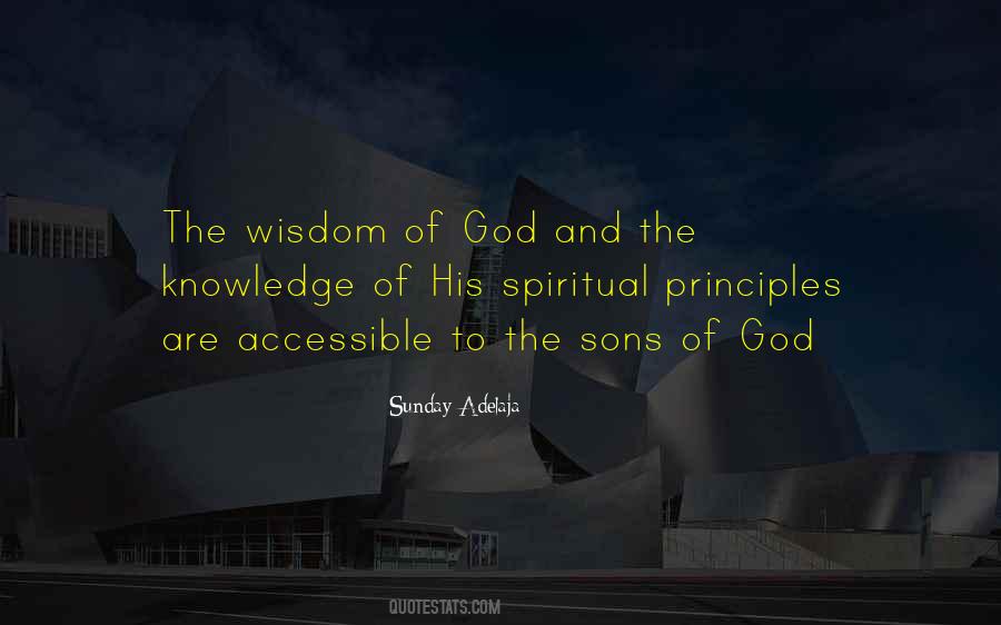 Knowledge And Wealth Quotes #1632030