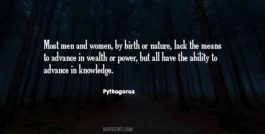 Knowledge And Wealth Quotes #1686757