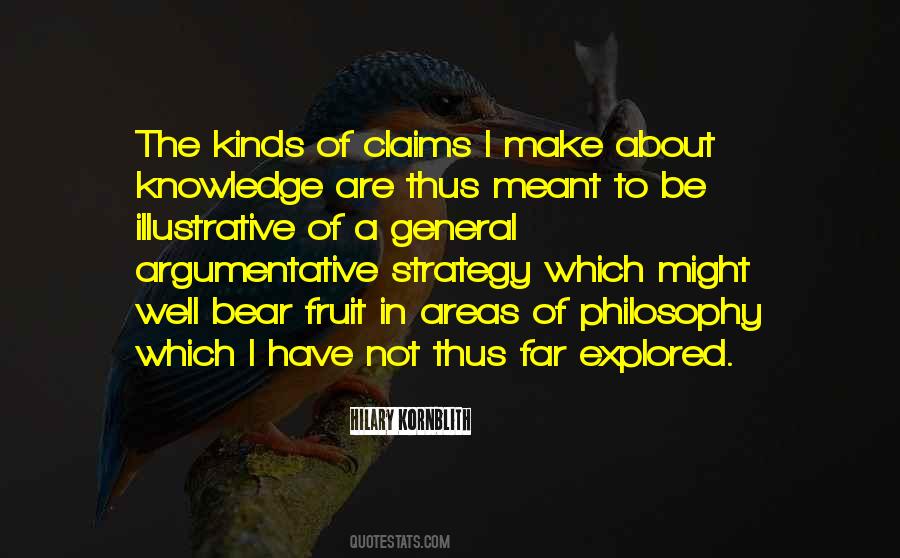 Knowledge Claims Quotes #1300180