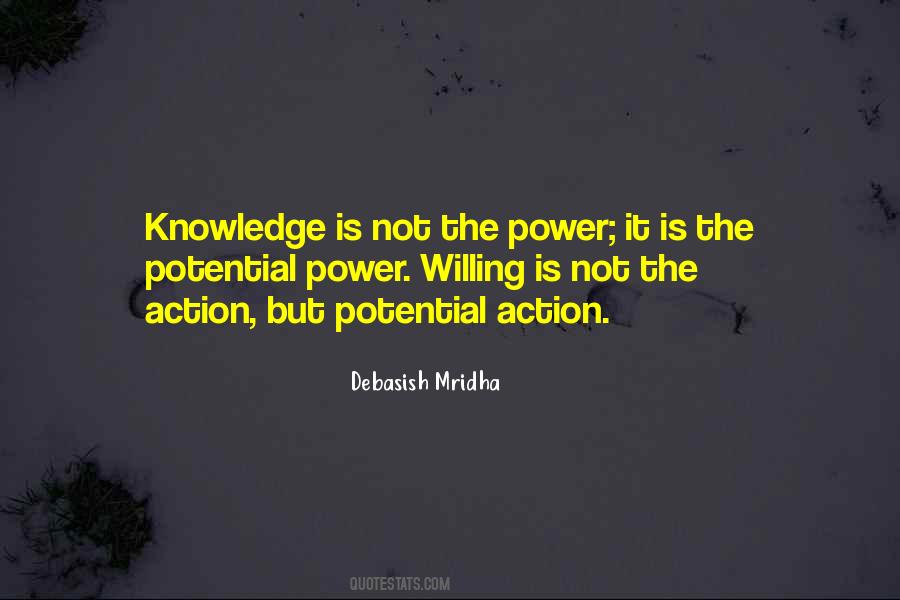 Knowledge Into Action Quotes #401539