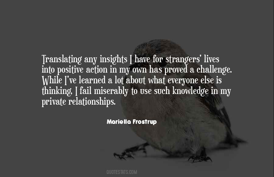 Knowledge Into Action Quotes #907870