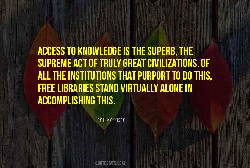 Knowledge Is Free Quotes #783912