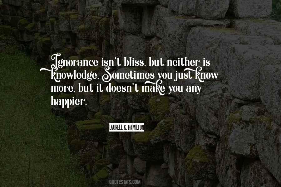 Knowledge Is Ignorance Quotes #243440