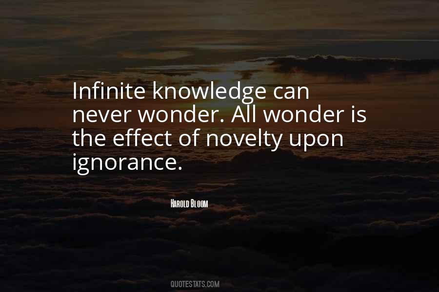 Knowledge Is Ignorance Quotes #558582