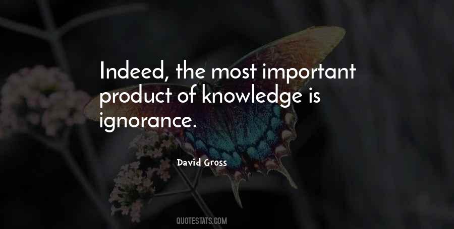 Knowledge Is Ignorance Quotes #878238