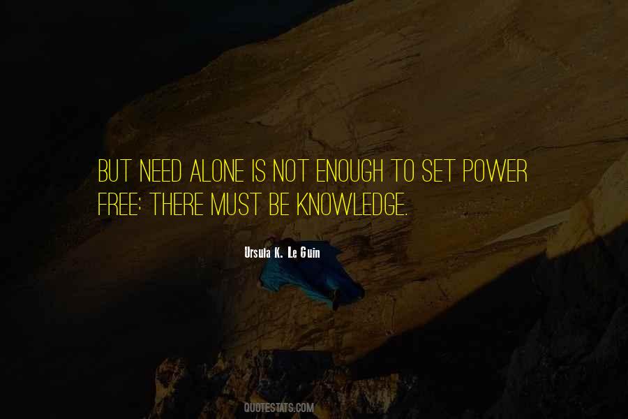 Knowledge Is Not Power Quotes #392102