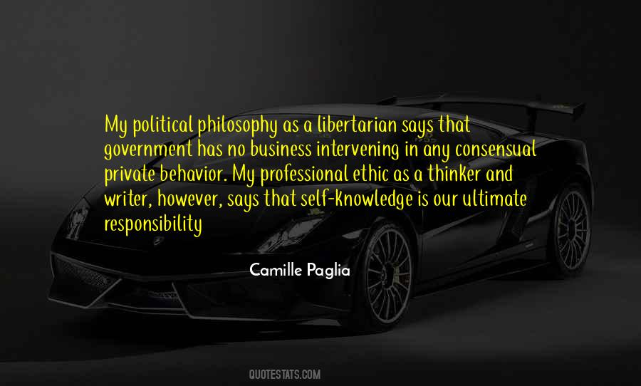 Knowledge Is Responsibility Quotes #102060