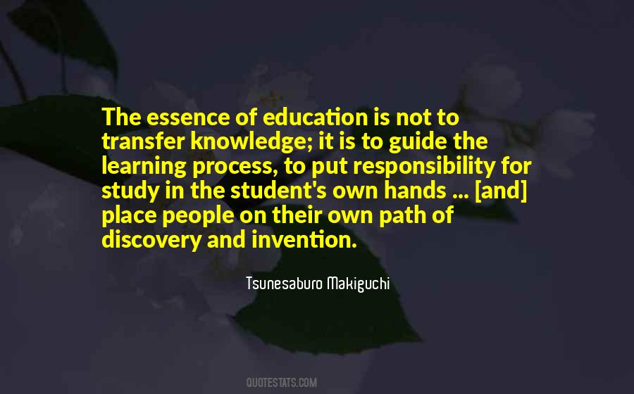 Knowledge Is Responsibility Quotes #1178402