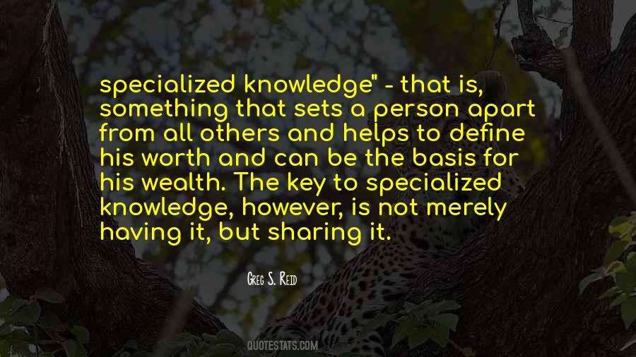 Knowledge Is Sharing Quotes #551301