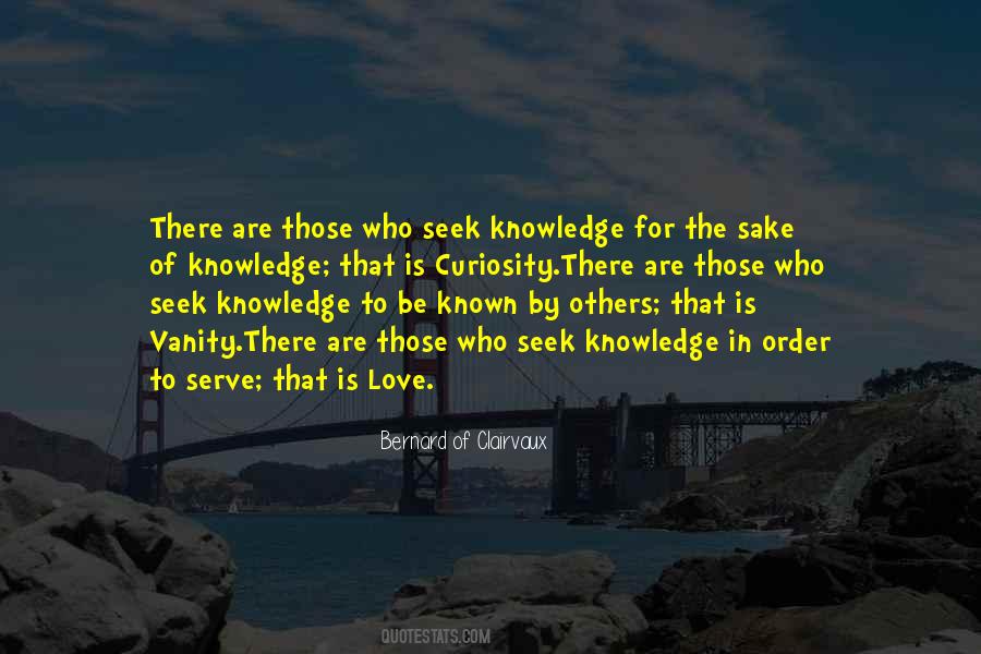 Knowledge Love Quotes #16284