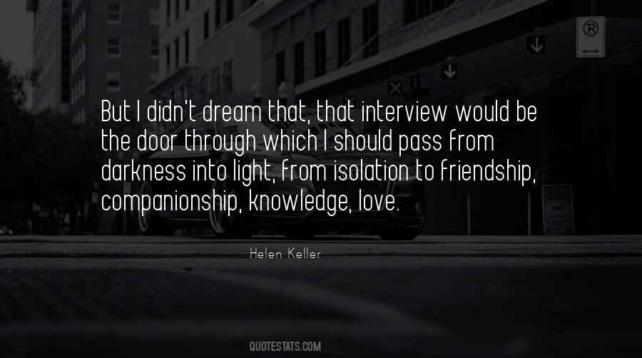 Knowledge Love Quotes #1717237