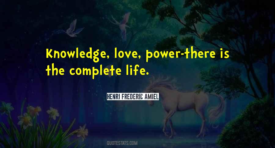 Knowledge Love Quotes #471308