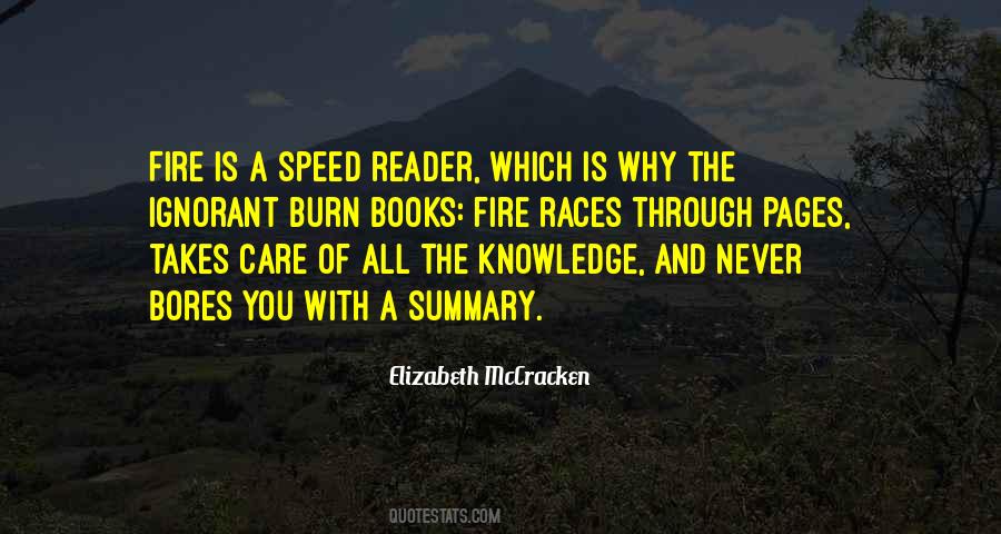Knowledge Of Books Quotes #1153490