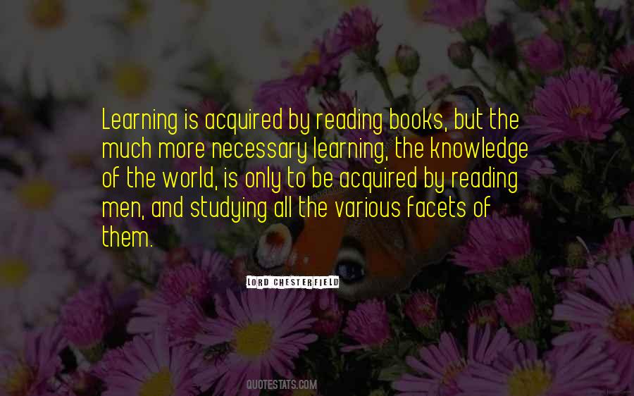 Knowledge Of Books Quotes #1222912