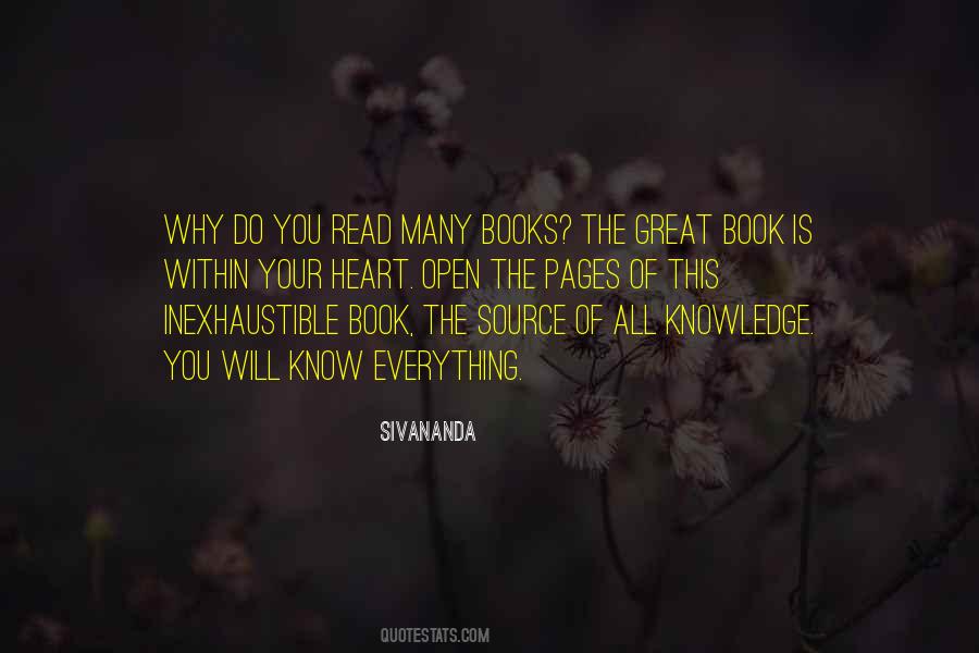 Knowledge Of Books Quotes #159580