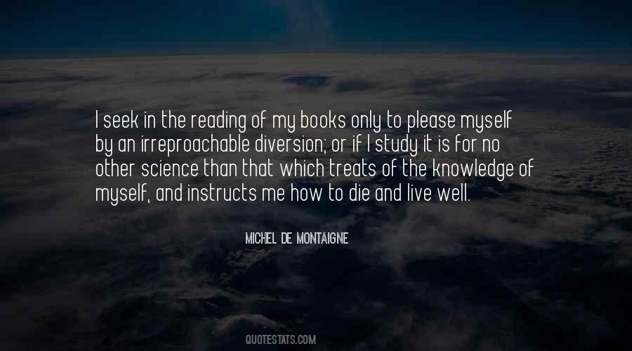 Knowledge Of Books Quotes #588483
