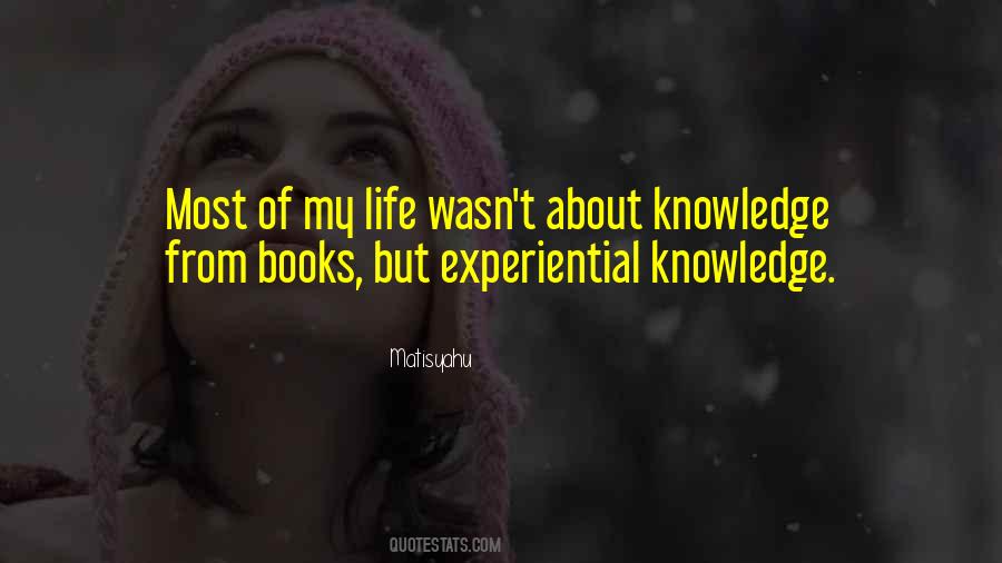 Knowledge Of Books Quotes #766834