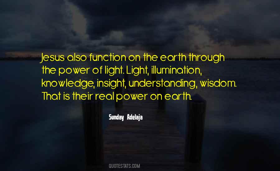 Knowledge Of Power Quotes #113460