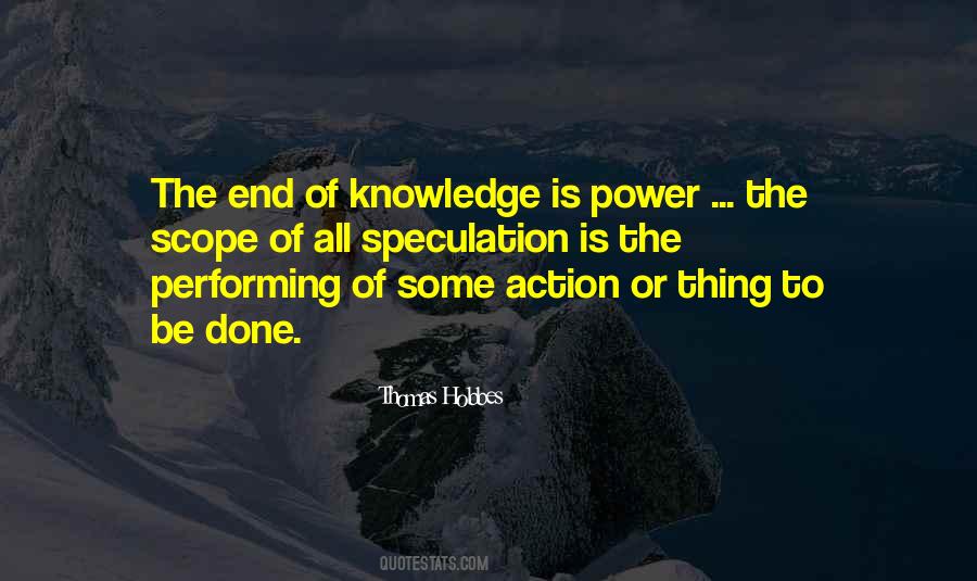 Knowledge Of Power Quotes #249636