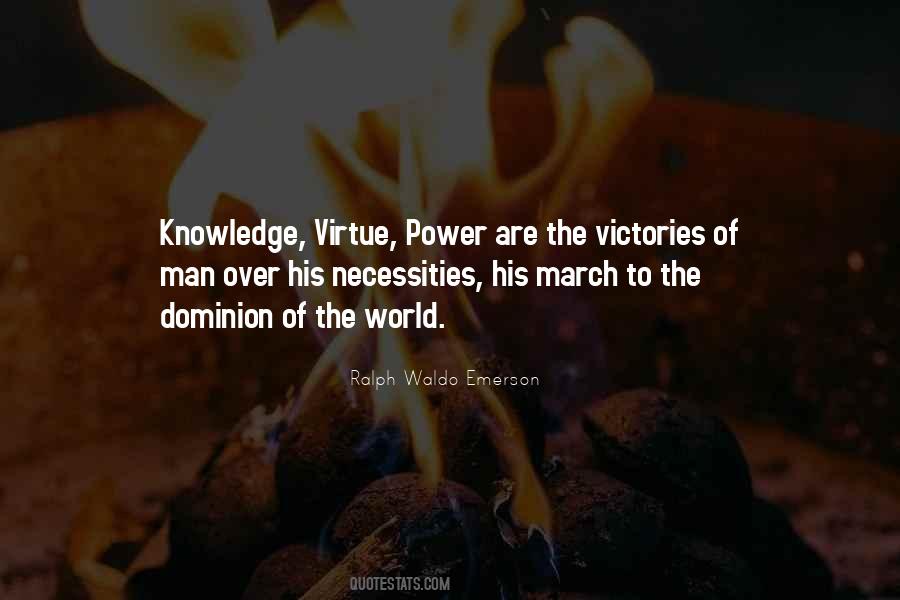 Knowledge Of Power Quotes #443591