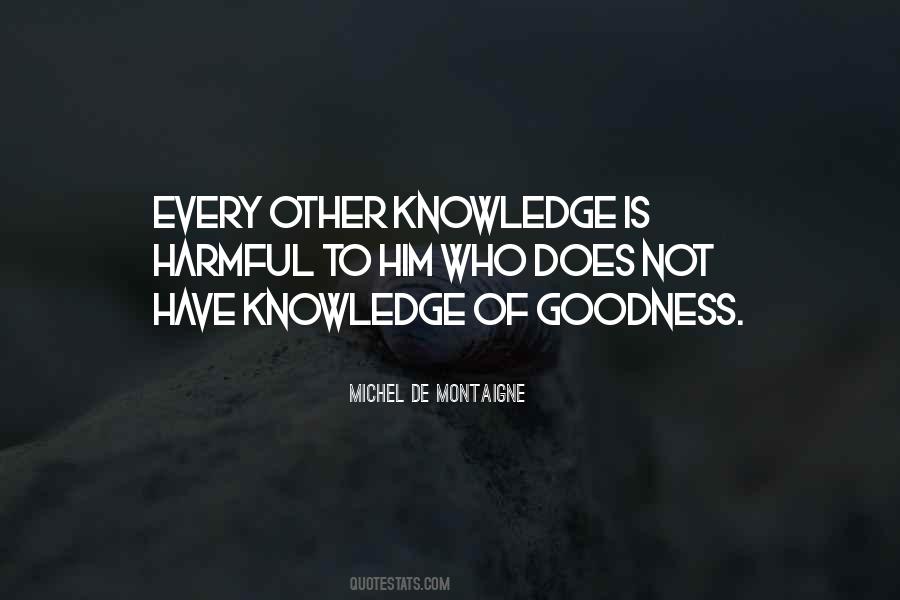 Knowledge Of Quotes #1619590