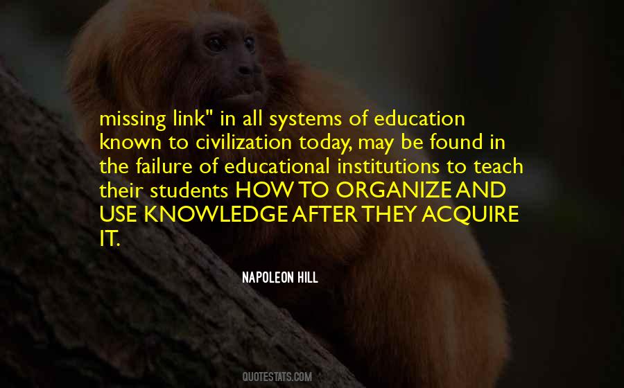 Knowledge Of Today Quotes #1429568