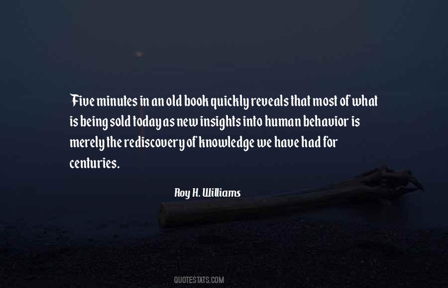 Knowledge Of Today Quotes #160347
