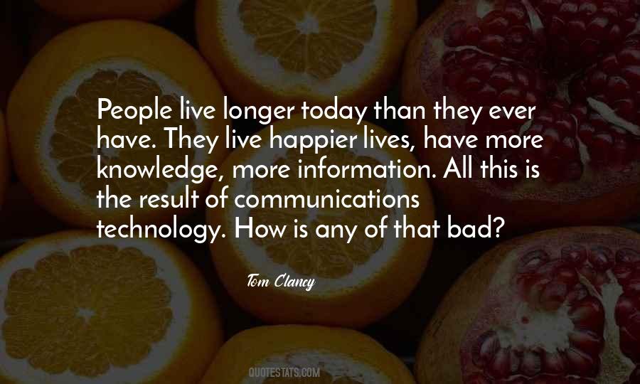 Knowledge Of Today Quotes #1619917