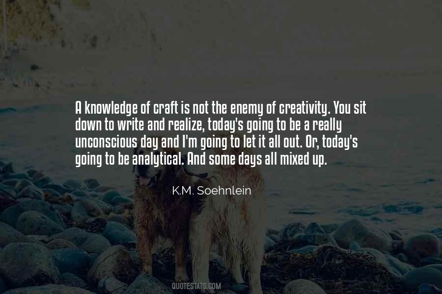 Knowledge Of Today Quotes #838899