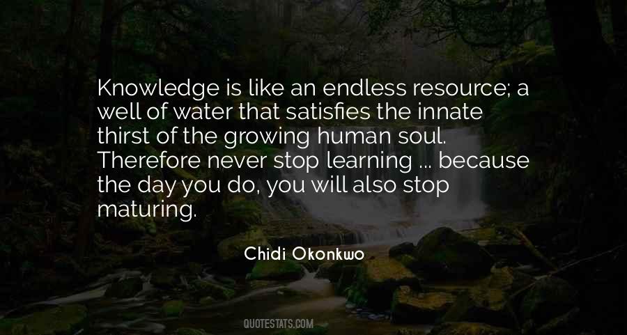 Knowledge Thirst Quotes #154802