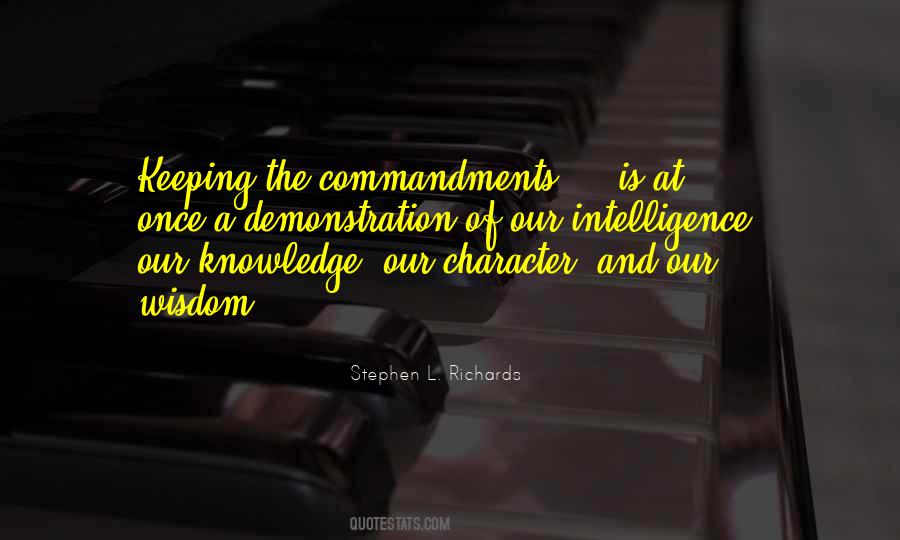 Knowledge Without Character Quotes #308696