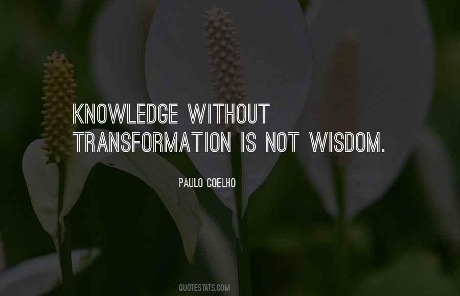 Knowledge Without Quotes #1019001