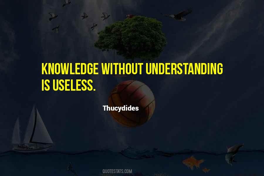 Knowledge Without Quotes #992996