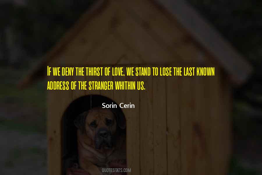 Known Stranger Quotes #1481993
