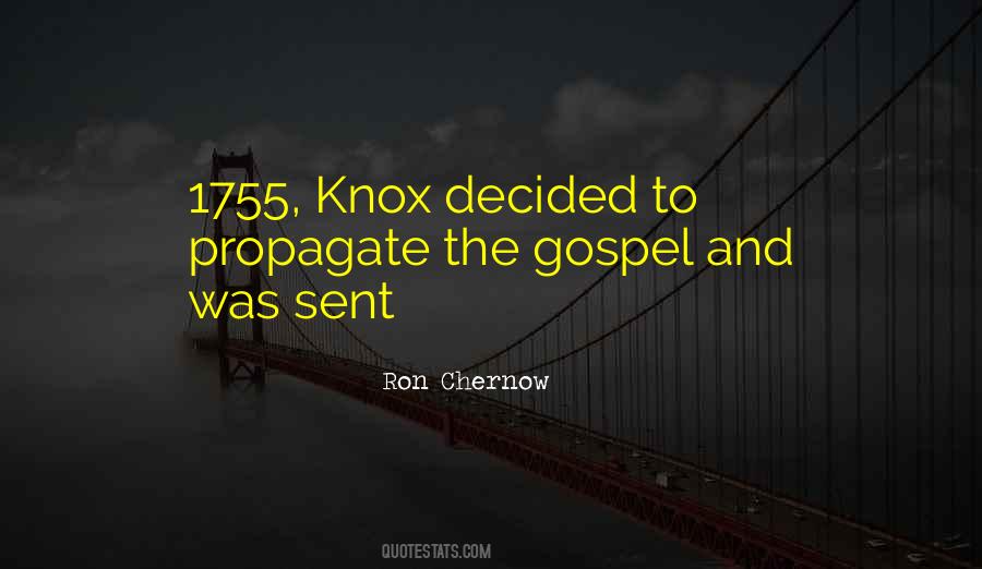 Knox Quotes #1096234