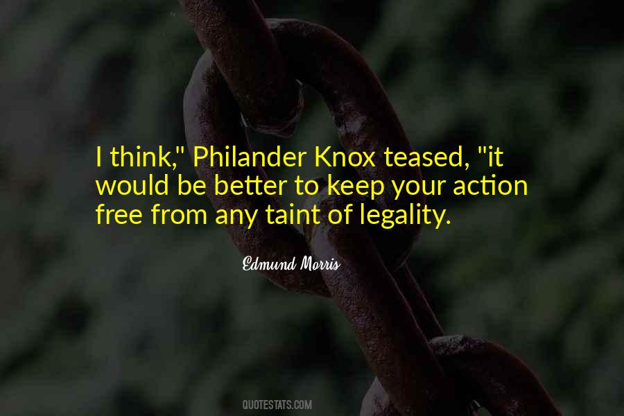 Knox Quotes #1805746