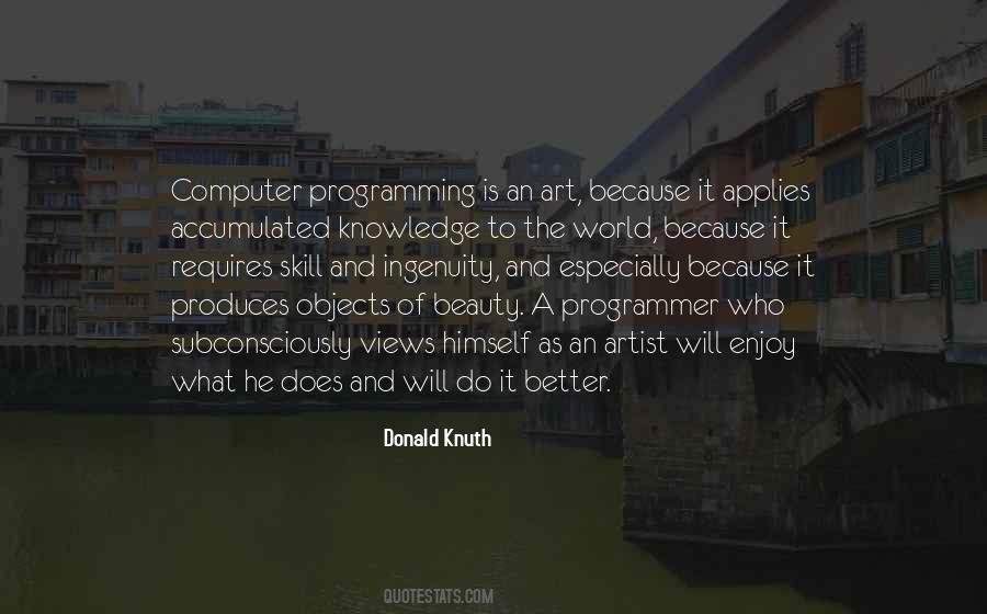 Knuth Quotes #79271